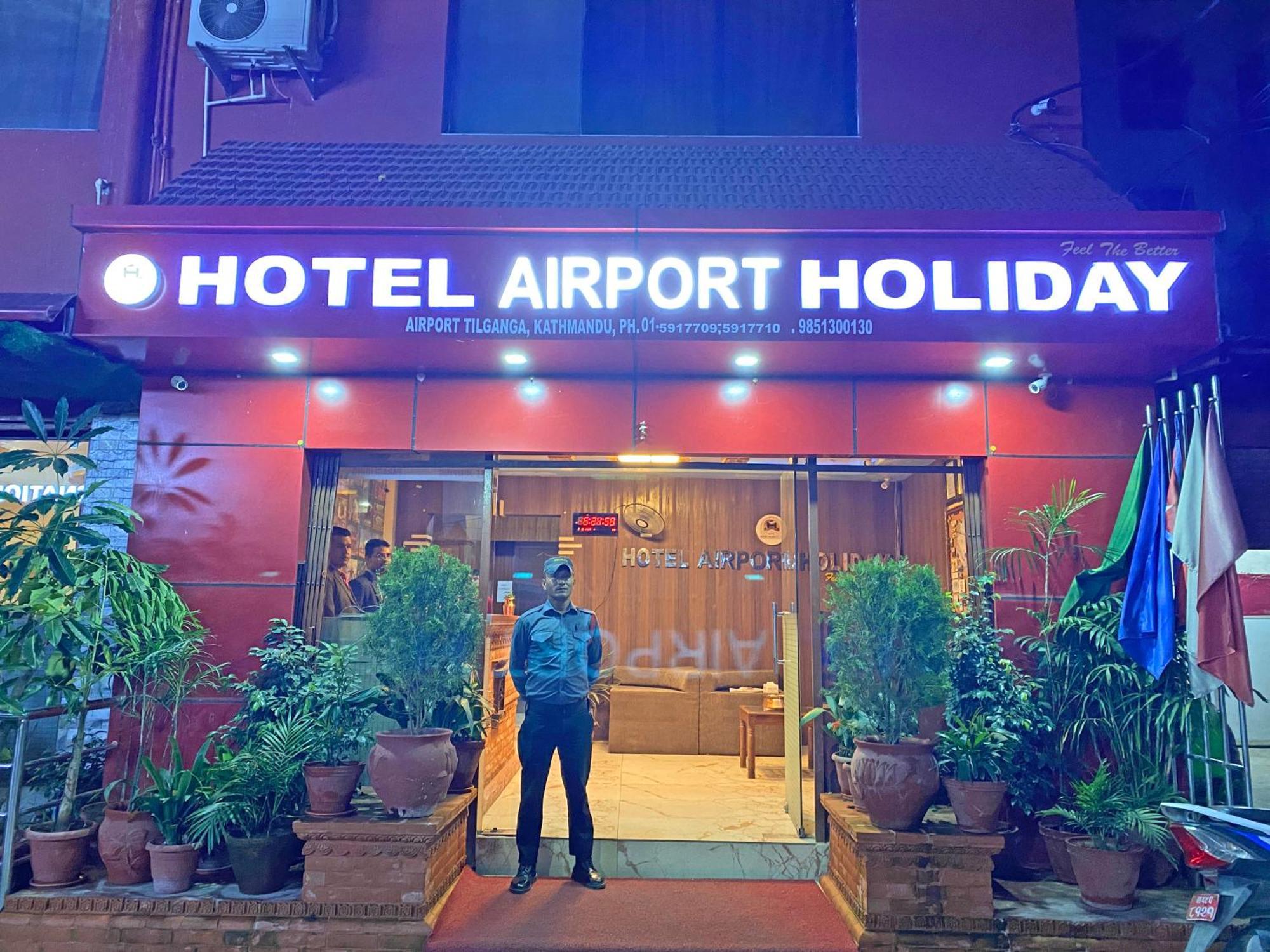 Hotel Airport Holiday Kathmandu Bagian luar foto